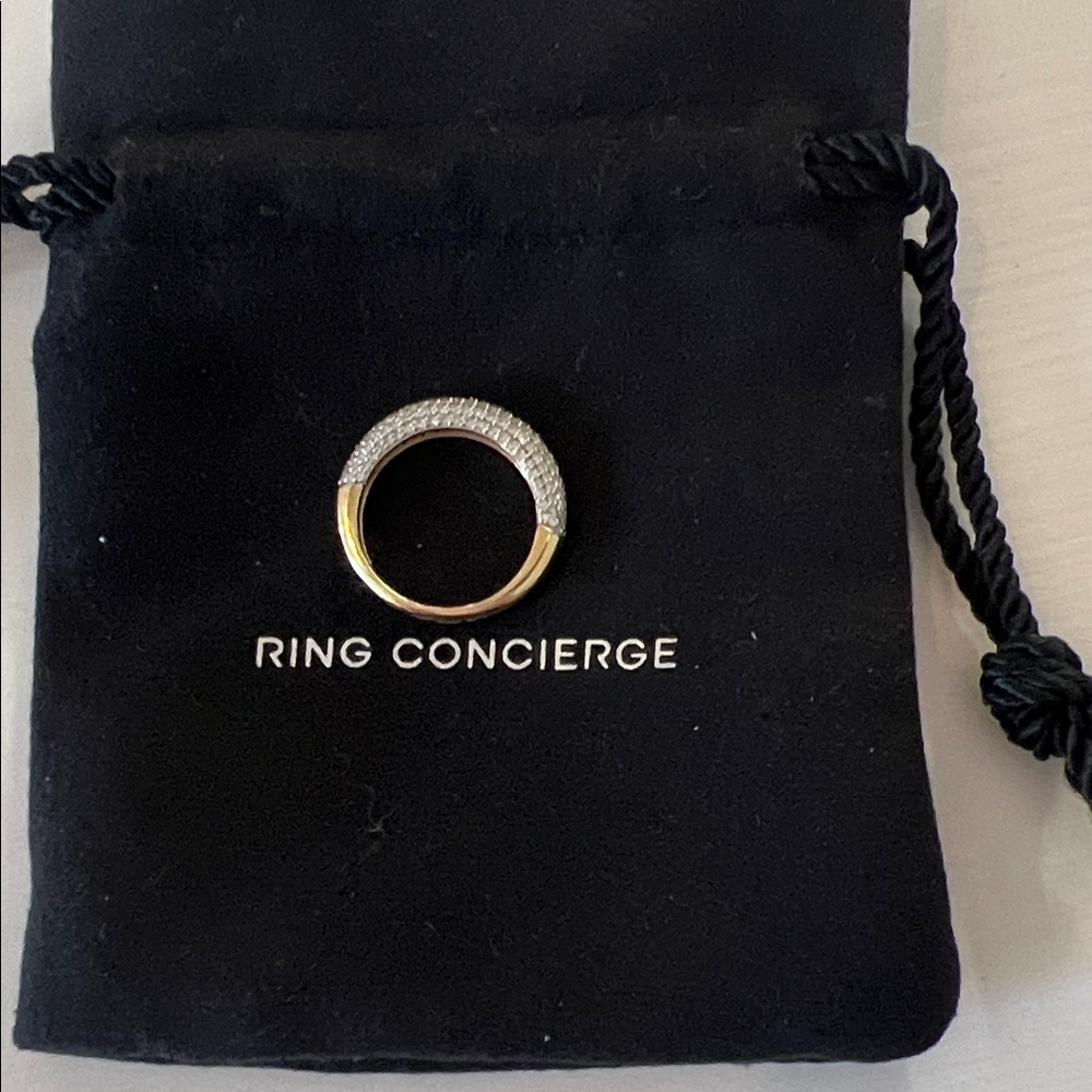 Ring Concierge petite diamond cloud ring 4.5